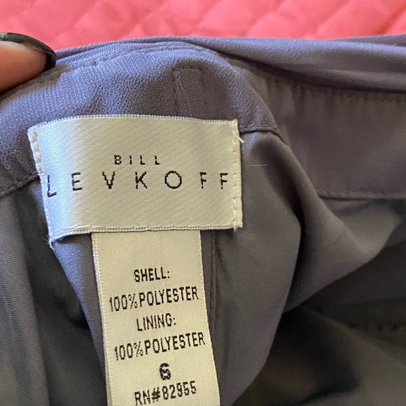 Bill Levkoff Gray Dress - Picture 3 of 4